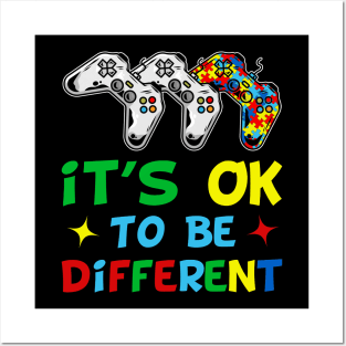 It's Ok To Be Different Control Puzzle Posters and Art